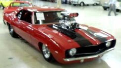 1969 Chevrolet Camaro Prostreet Supercharged Hot Rod