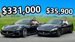 2024 Maserati GranTurismo Trofeo vs 2008 GranTurismo: Old School Meets New School