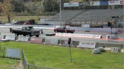 Turbo Saturn SL2 Drag Race