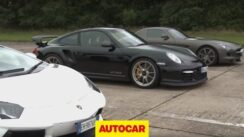 Lamborghini Aventador vs 911 GT2 RS vs Mercedes SLS