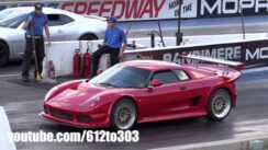 2014 Camaro ZL1 vs Noble M400 Supercar Drag Race