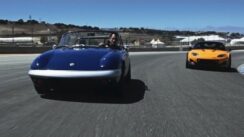 1967 Lotus Elan and Mazda MX-5 Super 20 Concept