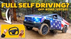 Taking the Tesla Cybertruck Off-Road to Drive Itself – EV Truck Review