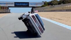 Lapping Laguna Seca on 2 Wheels in a Car