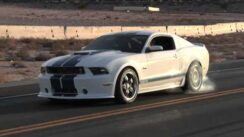 2011 FORD MUSTANG  SHELBY GT350 MASSIVE BURNOUT!!!