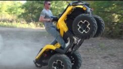 CAN AM OUTLANDER 1000 XT – WHEELIES, HILLS & HI SPEED