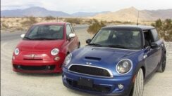 2012 MINI Cooper S vs Fiat 500 Abarth 0-60 MPH Review