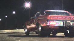 8 Second Car: Pro Street 71 Mercury Cougar Drag Racing