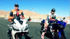 2012 Yamaha YZF-R1 vs 2011 Aprilia RSV4 R APRC