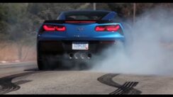 C7 Corvette Stingray Massive Burnouts