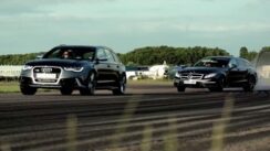 Audi RS6 vs Mercedes CLS 63 AMG Wagon
