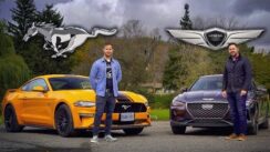 SHOWDOWN: Genesis G70 3.3t vs Ford Mustang GT