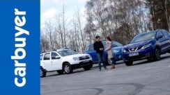 Best SUVs – Nissan Qashqai vs Dacia Duster vs Mazda CX-5
