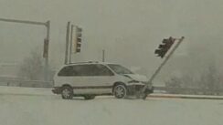 Icy Road Sliding & Spinouts Compilation