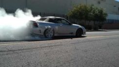 1999 Saleen SC Mustang Burnout