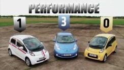 Nissan Leaf vs Citroen C-Zero vs Mitsubishi i-Miev Eco Car Review