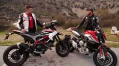 2014 Ducati Hypermotard SP vs MV Agusta Rivale