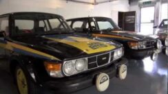 The SAAB 99’s at the SAAB Car Museum