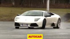 Lamborghini Murcielago Drifting