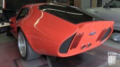 Supercharged Shelby Daytona on Dyno