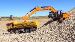 Remote Controlled Excavator & Dump Truck