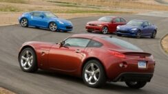 Nissan 370Z vs BMW 135i vs Mazda RX-8 R3 vs Pontiac Solstice GXP