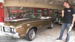 1972 Oldsmobile Cutlass 442 Convertible Test Drive