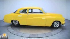 Yellow 1951 Mercury Custom Street Rod