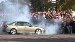 Team SAAB Performance Stunt Driving