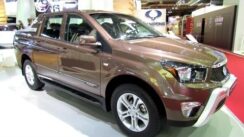 2013 Ssang Yong Actyon Sports Walkaround at Paris Auto Show