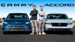 2025 Toyota Camry XLE Hybrid vs 2025 Honda Accord Touring Hybrid