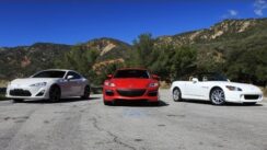 Honda S2000 vs Subaru FRS (GT86, BRZ) vs Mazda RX8 Review