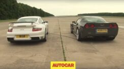 Porsche 911 GT2 vs Corvette ZR1