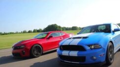 2012 Chevrolet Camaro ZL1 vs Ford Mustang Shelby GT500