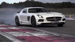 Mercedes SLS AMG Black Series Track Test