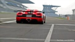 Koenigsegg Agera R w/ Flames out Exhaust